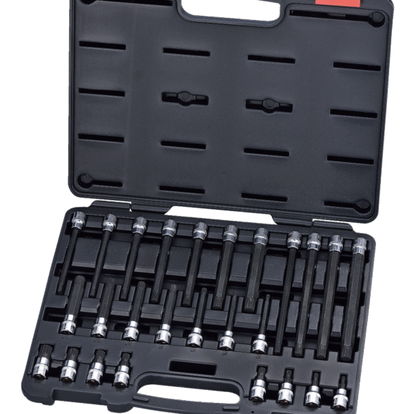 26PC 3/8" DRIVE MULTI-TOOTH SOCKET BIT SET