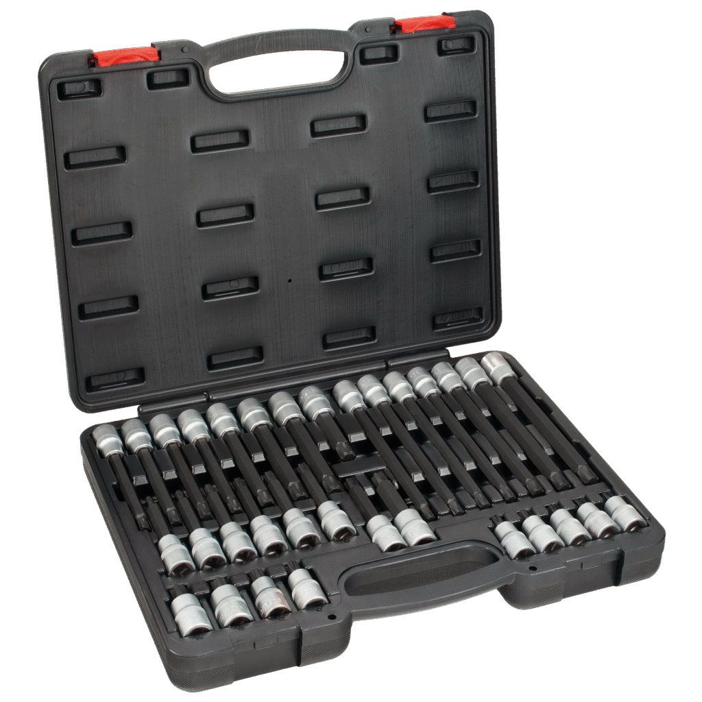 32PC 1/2″ DRIVE BIT SOCKET SET – XZN