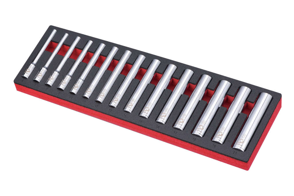 15PC 3/8″ DRIVE 120mm SOCKET SET – METRIC